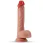 Фалоімітатор Crushious Inviktus 8" 22 см (тілесний) - мініатюра 1
