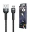 Дата кабель для зарядки REMAX Jany RC-124m USB 2.0 — micro USB 2.4A Черный (1м) - миниатюра 2