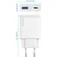 Зарядний пристрій Proove Slender 45W (Type-C + USB) white (WCSL45110002) - мініатюра 3
