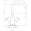 Смеситель для раковины Globus Lux DUKAT SD4-101RS - миниатюра 4