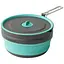 Кастрюля Sea To Summit Frontier UL Collapsible Pot 2.2 L Aqua Blue (1033-STS ACK025021-390201) - миниатюра 1