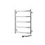 Полотенцесушитель электрический Kroner Дуга ДДER 600x500/5 ER CV026140, Хром, Правое - миниатюра 1