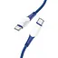 Кабель Hoco Type-C to Type-C Ferry charging data cable X70 синий 60W - миниатюра 1