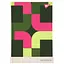 Блокнот Yes Abstraction black А6, 64 листа, в линейку (152064) - миниатюра 1