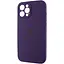 Чехол Epik Silicone Case Full Camera Protective AA для Apple iPhone 12 Pro 6.1 Фиолетовый/Elderberry - миниатюра 3