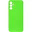 Чохол TPU GETMAN Liquid Silk Full Camera для Samsung Galaxy A24 4G Салатовий / Neon Green - мініатюра 1