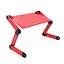 Стіл-підставка для ноутбука Aluminium Laptop Table (420*265), Red, Box - мініатюра 1