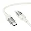 Кабель Hoco Type-C to Lightning Spirit PD transparent charging data cable U129 27W 1.2 м - мініатюра 2