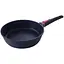 Сковорода глибока антипригарна 24 см Maestro MR-4724 Granite литий алюміній ручка, що знімається - мініатюра 1