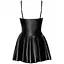 Сукня Noir Handmade F308 Dreamer wetlook corset Mini dress With front zipper - S - мініатюра 6