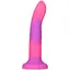 Фалоімітатор Addiction Rave 8″, що світиться в темряві, Glow in the Dark Dildo Pink Purple, 20,3 см - мініатюра 1