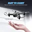Дрон RC Drone Quadcopter WiFi Live Transmission із камерою 1080P із сумкою для перенесення - мініатюра 4