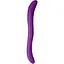 Подвійний фалоімітатор Wooomy Twoooney Semirealistic Double Dong Purple, діаметр 3 та 3,8 см - мініатюра 1