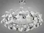 Эксклюзивная подвесная люстра с фарфоровыми элементами - миниатюра 2