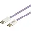 Комплект зарядного пристрою XO CE18 1Type-C PD/QC 30W Type-C to Type-C Violet - мініатюра 4