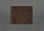 Мужской кожаный портмоне темно-коричневый 1.0 зажим для денег - миниатюра 1