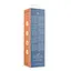 Вібратор Loveline Travel Compartment and Pump 18.5 см синій - мініатюра 14