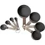 Набір мірних ложок Gusto GT-S-104 пластик+нержавіюча сталь 8 шт. в асортименті (147010) - мініатюра 4