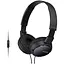 Наушники Sony MDR-ZX110 Black - миниатюра 3