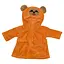 Халатик для ляльки "Ведмедик" M 6049 UA(Orange) для ляльки 43-46 см - мініатюра 1