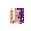 Вибратор SilexD Premium Silicone Dildo Model 1 Size 8.5" LRS 21.5 см телесный - миниатюра 4
