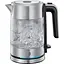 Электрочайник Russell Hobbs Compact Home 0.8 л стекло подсветка серебристо-черный kuh0015331 - миниатюра 1