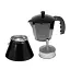 Гейзерная кофеварка на 3 чашки 150 мл из алюминия Edenberg EB-1815 - миниатюра 2
