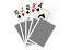 Карти гральні Cartamundi Copag TEXAS HOLD'EM 100% Plastic Jumbo Index (black) (PC_CPJI) - мініатюра 2