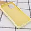 Чехол Silicone Case Full Protective AA для Apple iPhone 14 Plus 6.7 Желтый/Mellow Yellow - миниатюра 3
