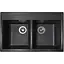 Кухонная мойка Romzha Valuri 78-2D Grafit (201) - миниатюра 1
