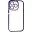 Чохол-накладка DK для Apple iPhone 14 Pro Composite Full Camera Diamond (deep purple) - мініатюра 2