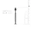 Полый уретральный стимулятор Sinner Gear Unbendable — Hollow Penis Plug, длина 7,5 см, диаметр 12 мм - миниатюра 4