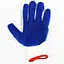 Перчатки рабочие строительные защитные стрейчевые с латексным покрытием, Yu Xin Голубой 87052 - миниатюра 3