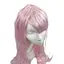 Парик розовый матовый - миниатюра 3