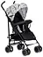 Коляска для ребенка прогулочная FreeON Simple, black - white [CD] - миниатюра 1
