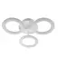 Люстра стельова Brille світлодіодна 39W WW WH (BL-456C/3) - мініатюра 1