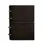 Шкіряний блокнот А4 на кільцях (Софт-бук) 9.0 в м'якій обкладинці коричневий - мініатюра 8