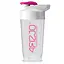 Шейкер спортивний 4FIZJO Ultra 700 мл White/Pink (P-5905973407069) - мініатюра 1