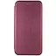 Шкіряний чохол-книжка Classy для Apple iPhone 12 Pro/12, 6.1 Бордовий - мініатюра 1