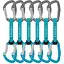 Набор оттяжек с карабинами Petzl 6 Djinn Axess turquise 11 см 6 шт Blue/Grey (1052-M060LC05) - миниатюра 1