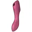 Вакуумний стимулятор із вібрацією Satisfyer Curvy Trinity 3 Червоний - мініатюра 1