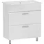 Тумба універсальна RJ Jet-L із умивальником RJ Jenor RZJ510 50 см Білий RJFU040-4150WHSET(RJFU040-4150WH + RZJ510) Білий - мініатюра 1