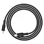 Кабель ACEFAST C2-01 Type-C to iP 3A, 20W, 1.2m silicone, zinc connectors, Black - мініатюра 3