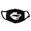 Маска тканевая Geekland губы с черепом чёрная MS 054.514 - миниатюра 1