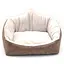 Лежак для собак та котів Zoo-hunt Айсберг коричневий №1 330х400х310 мм - мініатюра 1