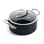 Кастрюля с крышкой GreenPan Barcelona Pro 24 см 4,9 л с керамическим покрытием (CC005334-001) - миниатюра 1