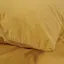 Постельное белье Lotus Home Washed cotton - Kansas желтый евро - миниатюра 3