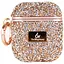 TPU чехол Bling World Rock Diamond для наушников AirPods 1/2 - миниатюра 1