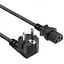 Кабель питания от сети PC-186, черный, 1.8 м, ColorWay, CEE 7/7 - IEC C13, 3x0.75 мм² (CW-CBP082-BK) - миниатюра 1