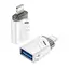 Адаптер перехідник XO NB256-A USB мама Lightning тато OTG adapter - мініатюра 2